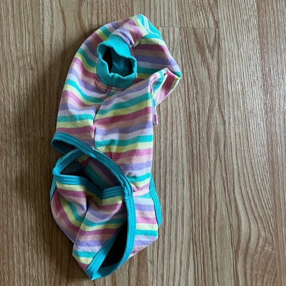 Dog Surgery Recovery PJs alternative to a cone Size Small Never Used - Picture 3 of 6